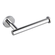 (a-Glossy) Paper Holder Stainless Steel Toilet Roll Towel Fresh Film Racks Stand Bathroom Washroom Hanging Inside Accessories Silver