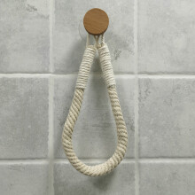 (a-round cotton) Nail-free Paper Towel Holders Towel Rack Bathroom Towel Hook tissue holder paper roll holder toilet storage rack