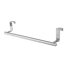 (a-Sliver S) 2 Size Towel Racks Over Kitchen Cabinet Door Towel Rack Bar Hanging Holder Bathroom Shelf Rack Home Organizer Long Wall Hook