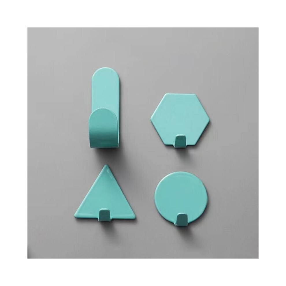 (a-1) Self Adhesive Wall Hooks Cat Pattern Hangers For Bathroom Kitchen Stick On Wall Hanging Door Clothes Towel Racks Crochets-image-OPC-PCBYCRP-NEW