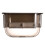 (a-032 White) Roll Paper Box Household Storage Rack Durable Safe 3