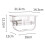 (a-032 White) Roll Paper Box Tissue Box Under Cabinet Paper Roll Holder 7