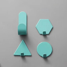 (a-1 4pcs) Kitchen Towel Hanger Hooks Universal Hooks 4pcs Nail-free A Hook Kitchen And Bathroom Wall Hanging Hanger Seamless Adhesive Type
