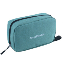 (a-Green) Hanging Travel Toiletry Bag for Men and Women Waterproof Makeup Cosmetic Beautician Folding Bag Bathroom and Shower Organizer