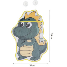 (a-C) Children's Toy Storage Bag Drain Mesh Bags Baby Bath Toys Organizer Duck Bathroom with Suction Cups Space Saving Household Items
