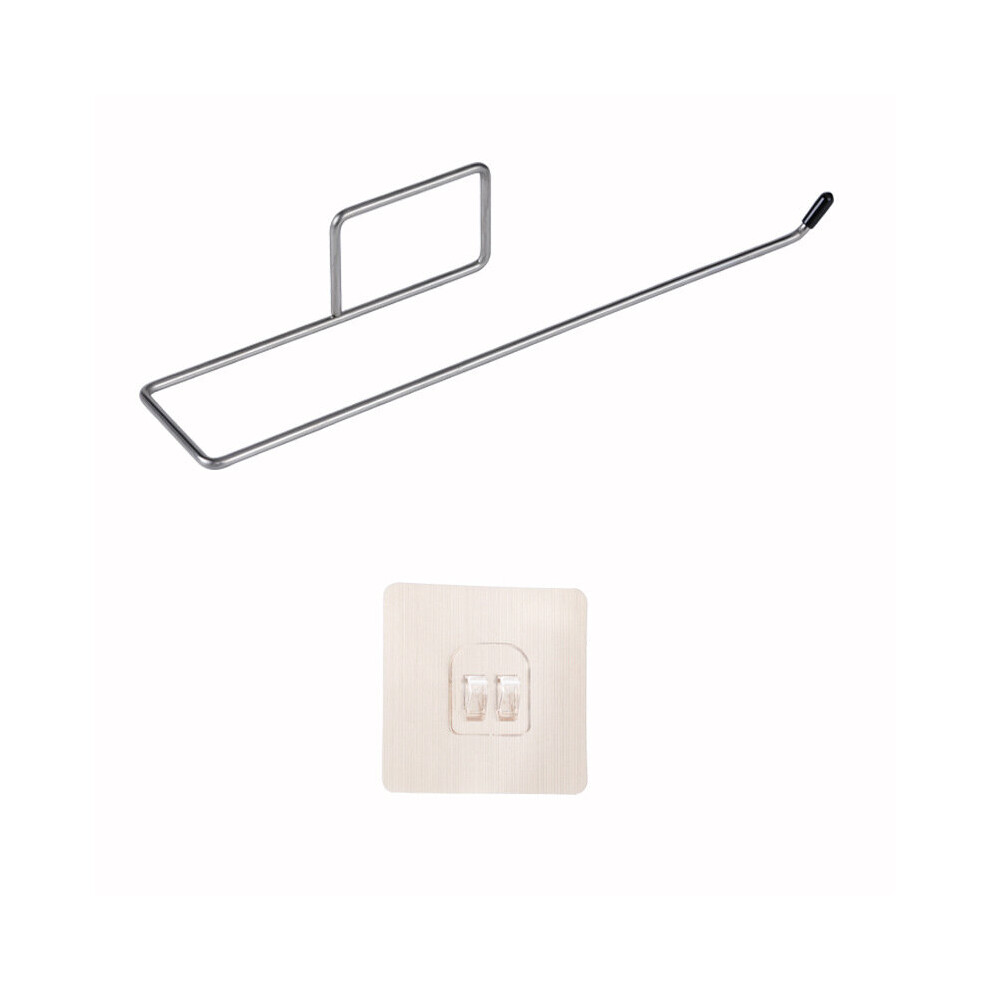 (a-light green) Kitchen Hanging Toilet Paper Rack Towel Holder Wall Hanger Storage Hook Multifunctional Storage Rack Home Kitchen Organizer-image-OPC-PCBYJMY-NEW