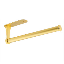 (a-Gold) Kitchen Paper Towel Holder Under Cabinet Wall Mount Roll Holder Bathroom Towel Toilet Paper Stand Home Organizer Accessories