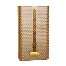 (a-Transparent Yellow) Punc-free Tissue Holder Multifunctional Tissue Storage Box For Living Room Bedroom