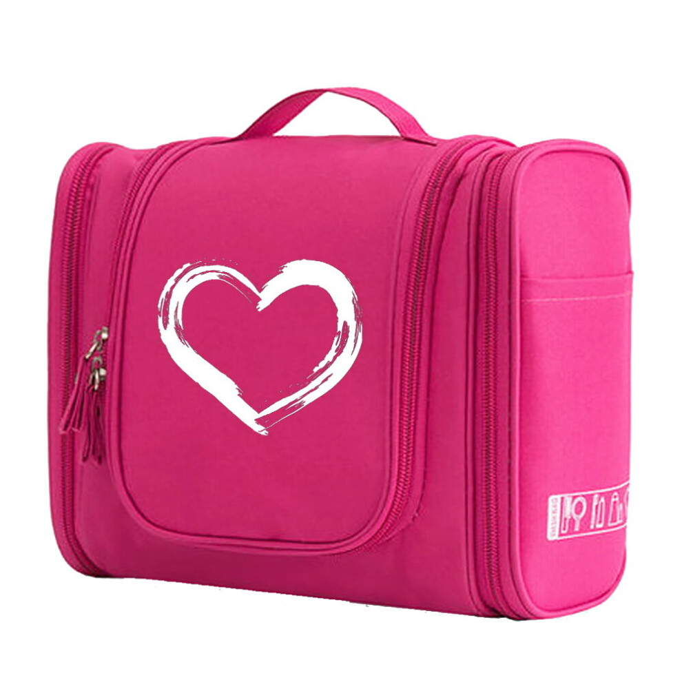 Photos - Cosmetic Bag  For Women Travel Fashion  Makeup Bags Toiletries Organizer Portable MakeUp Handbag Hanging Bathroom(a-9Love021)