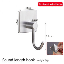 (a-06) Hook For Hanging Wall Brooms Hook Bathroom Hanger For Towels Thickened Oil-proof Mop Wall Holder Shower Stand Organizers