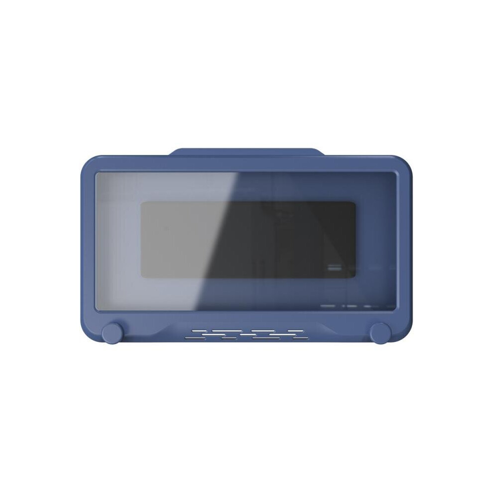 (A-Fixed ) Seal Protection Mobile Phone Box Bathroom Phone Shell Wall Hanging Home Wall Bathroom Phone Case Shower Accessories Punch Free Blue 4854327923742