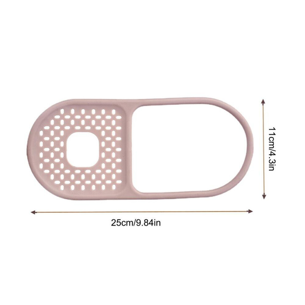 (a-Light Coffee) Sink Hanging Basket Portable Kitchen Sink Rack For Sponges Scrubbers Kitchen Brush Holder Bathroom Soap Towel Storage Organizer-image-OPC-PCBYMTV-NEW