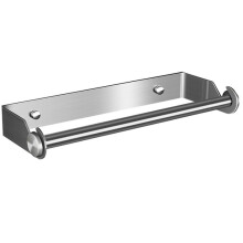 (a-Silver) Paper Towel Holder Stainless Steel Punch-free Tissue Storage Rack Silver