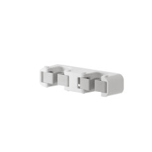 (a-Dual clamp) Hook Convenient Multifunctional Organizer Hanging Wide Application Holder Seamless Broom Hanger Household Clip