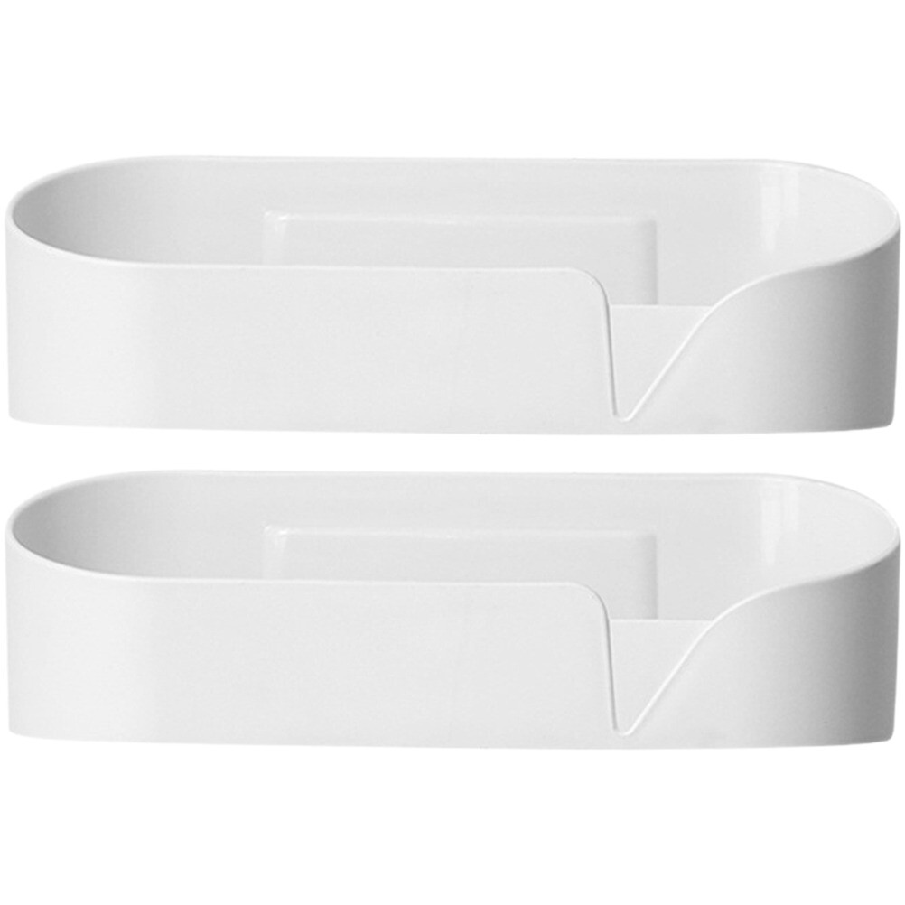 Shelf Bathroom Rack Wall Shower Organizer Floating Holder Shampoo ...