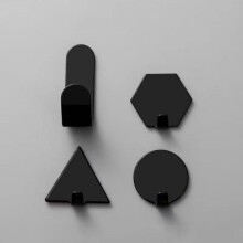 (a-2) Kitchen Towel Hanger Hooks Kitchen And Bathroom Wall Hanging Hole-free Seamless 4pcs Kitchen And Bathroom Wall Hanging Hanger