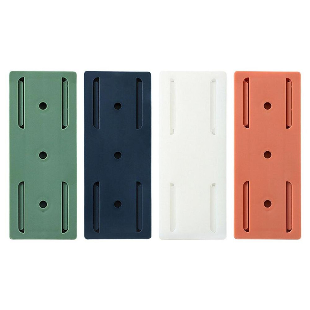 (A-4Pcs) Self-Adhesive Wall Hanging Holders Plug-In Removable Wall-Mounted Socket Fixer Cable Wire Organizer Desktop Power Strip Holder 4854327985047