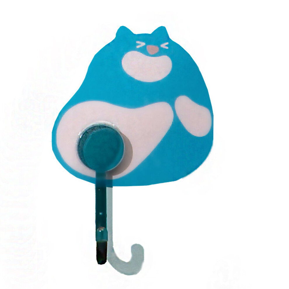 (a-5) Multi-Purpose 1pcs Cartoon Cute Wall Hook Decorative Key Holder Door Hanging Plastic Self Adhesive Towel Cap Coat Rack Hanger-image-OPC-PCBYRB7-NEW