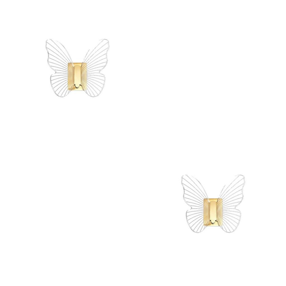 (a-Golden 2PCS) 1/2/3/5 Wall Mount Hook Ornament Universal Clothing Organizer Household Towel Coat Hat Storage Hanger Organization Accessory-image-OPC-PCBYQND-NEW