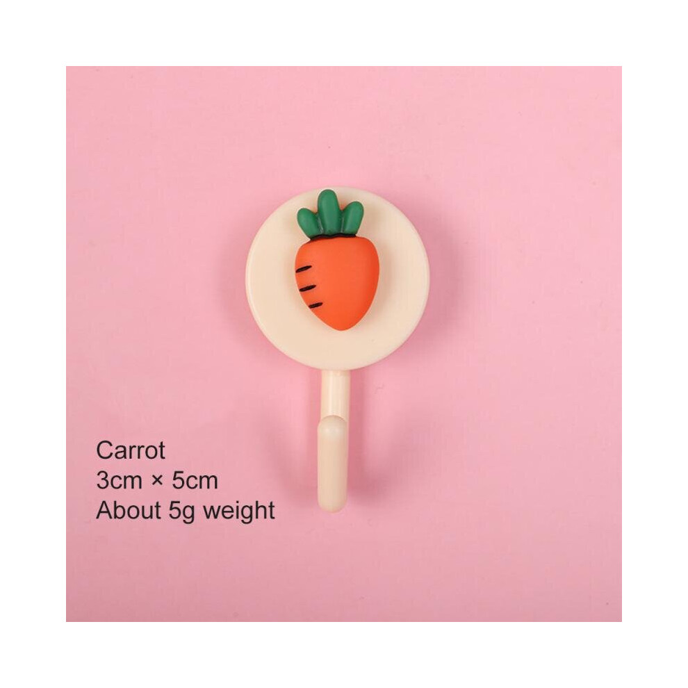 (a-02 10pcs) 10pcs Cute Animal Wall Hook for Key Holder Coat Towel Hanging Plastic Mask Holder Bathroom Organizer Wall Decor Home Accessories-image-OPC-PCBYVDQ-NEW