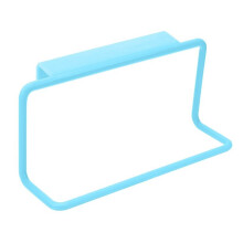 (a-Blue) Kitchen Towel Rack High Quality Hanging Holder Cupboard Cabinet Door Back Hanger Towel Rack Organizer