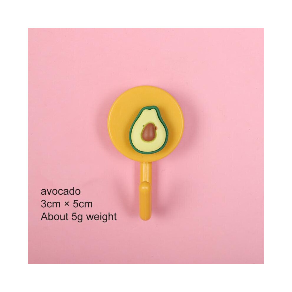 (a-07 10pcs) 10pcs Cute Animal Wall Hook for Key Holder Coat Towel Hanging Plastic Mask Holder Bathroom Organizer Wall Decor Home Accessories-image-OPC-PCBYZPX-NEW