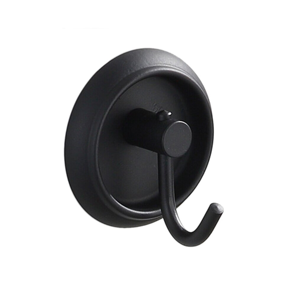 (a-Black) Multi-purpose Wall Hooks Door Keys Cloth Coat Hook Bathroom Towel Robe Hanger Hook Adhesive Kitchen Rack Shelf Bag Hook-image-OPC-PCBZ5Q2-NEW