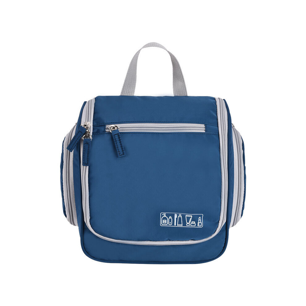 (a-Blue) Women's Travel Cosmetic Bag Multifunction Hook Up Storage Bag Waterproof Organizer Portable Wash Toiletry Bags Makeup Case-image-OPC-PCBZ6CZ-NEW