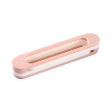 (a-pink) Wall Mounted Shoe Holder Organizer Folding Shoe Storage Rack Hanging Shelf One Change Into Three Bathroom Organizer