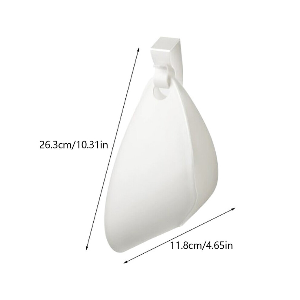 Hair Dryer Holder Bathroom Plastic Storage Space Saving Rack No Drilling Organizer Hanging Hair Dryer Holder Stand Wall-image-OPC-PCBZ2SM-NEW