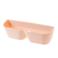 (a-pink) Wall Mounted Shoe Holder Organizer Wall Hanging Sticky Display Folding Shoe Storage Rack Hanging Shelf Bathroom Organizer Saving