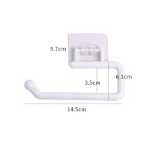 (a-Short White) Kitchen Paper Holders Toilet Roll Rack Towel Shelf Rag Storage Hanger Tools Hanging Stand Novel Bathroom Accessories Organizer