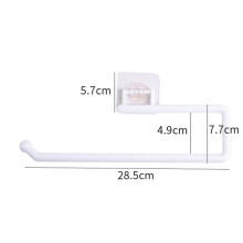 (a-Long White) Kitchen Paper Holders Toilet Roll Rack Towel Shelf Rag Storage Hanger Tools Hanging Stand Novel Bathroom Accessories Organizer