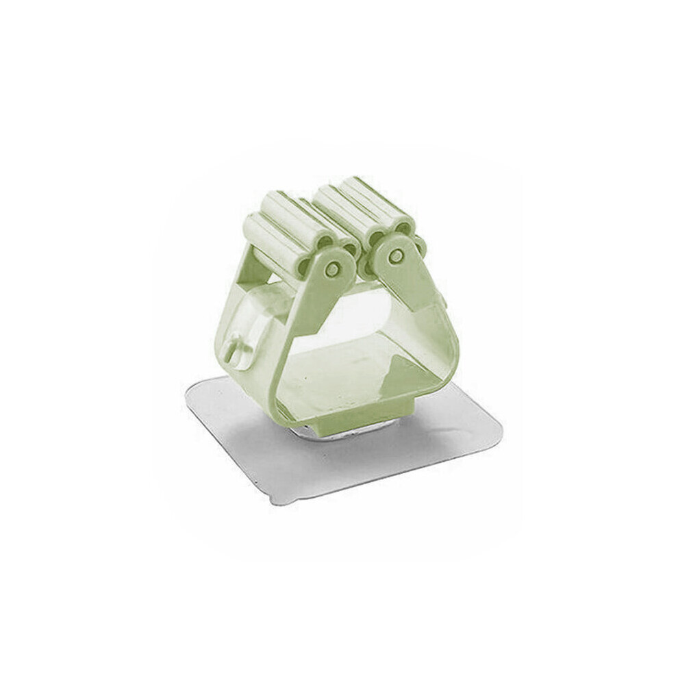 (a-05 1pc) 1PCS Wall Mounted Mop Organizer Holder Punch-free Non-marking Brush Broom Hanger Home Storage Rack Bathroom Hanging Pipe Hooks-image-OPC-PCBZDPR-NEW