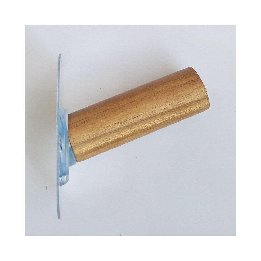 (a-walnut upturned 2X5cm) Wood Hook Wall Hanging Clothes Rack Bag Key Hanger Items Holder Kitchen Gadgets Bathroom Accessories Home Storage Organizer-image-OPC-PCBZFNQ-NEW