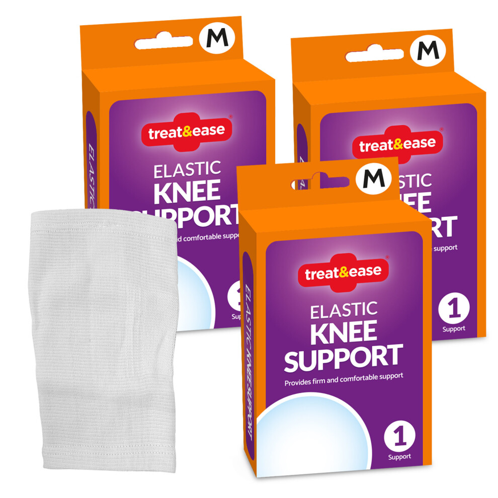 (MEDIUM) 3pk Knee Support | Compression Knee Support Sleeve