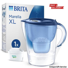 ( Maxtra +) Digital Water Filter Jug Blue All-in-1 cartridge