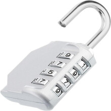 (White) Combination Padlock丨4 Digit Combination Locker Padlock