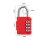 (Red) Combination Padlock丨4 Digit Combination Locker Padlock 2