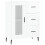 VidaXL (high gloss white) vidaXL Sideboard Storage Cabinet Side Cabinet Cupboard White Engineered Wood 1