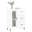 VidaXL (high gloss white) vidaXL Sideboard Storage Cabinet Side Cabinet Cupboard White Engineered Wood 3