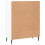 VidaXL (high gloss white) vidaXL Sideboard Storage Cabinet Side Cabinet Cupboard White Engineered Wood 8