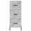 VidaXL (concrete grey) vidaXL Highboard Sideboard Storage Cabinet Side Cabinet White Engineered Wood 6