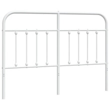 (white, 135 cm) vidaXL Metal Headboard Bed Header Bed Headboard Black Headboard Black 75 cm