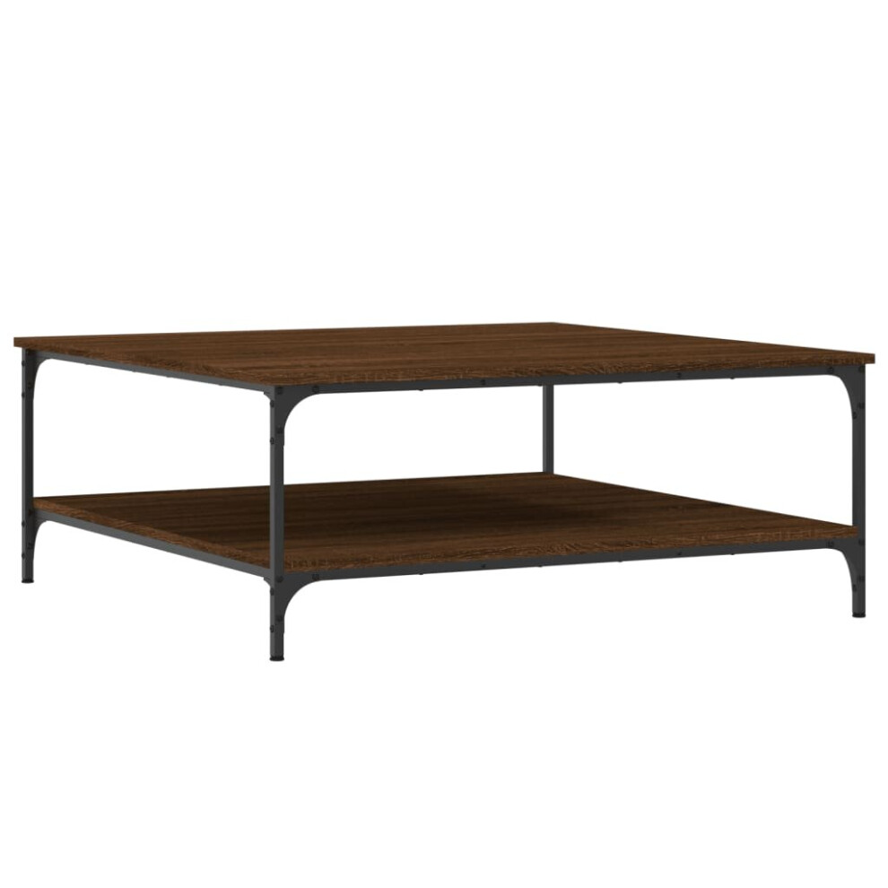 (brown oak) vidaXL Coffee Table Tea Side Table Sofa Table Grey Sonoma Engineered Wood