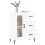 VidaXL (high gloss white) vidaXL Sideboard Storage Cabinet Side Cabinet Cupboard White Engineered Wood 3