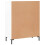 VidaXL (high gloss white) vidaXL Sideboard Storage Cabinet Side Cabinet Cupboard White Engineered Wood 8