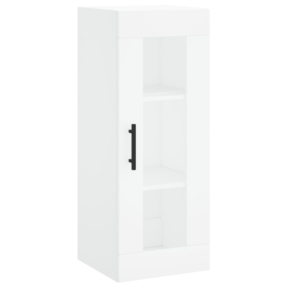 (white) vidaXL Wall Mounted Cabinet Bathroom Cabinet Storage Cabinet Cupboard White