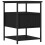 VidaXL (black) vidaXL Bedside Cabinets Nightstand Bed Table 2 pcs Brown Oak Engineered Wood 3
