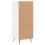 VidaXL (high gloss white) vidaXL Sideboard Storage Cabinet Side Cabinet Cupboard White Engineered Wood 8